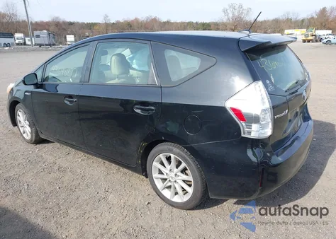 2012 Toyota Prius V Five from USA, damaged, VIN JTDZN3EU6C3062835